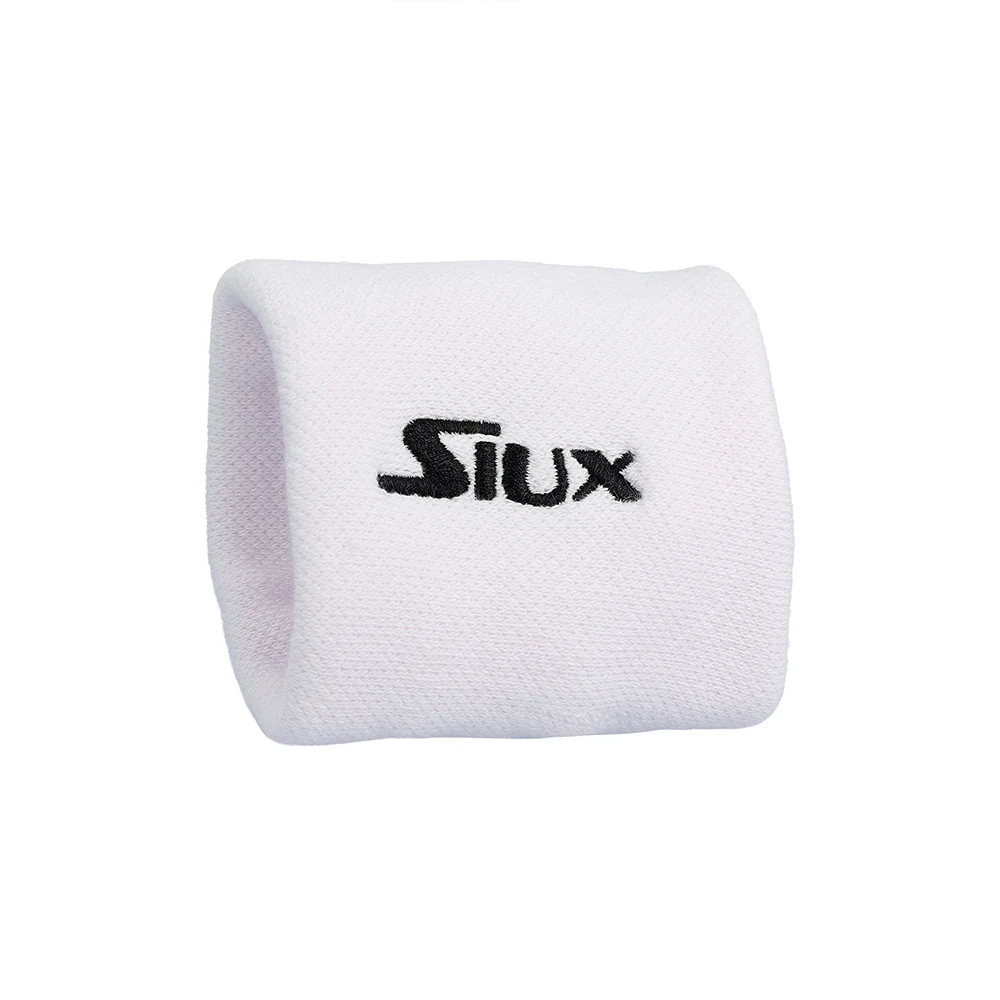PACK 2 MUÑEQUERAS SIUX BLANCAS CLUB - Image 2